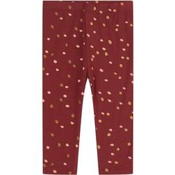 Soft Gallery Baby Paula X-Mas Leggings - Cabernet