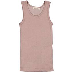 MarMar Copenhagen Tavi Wool Pointelle Top - Burnt Rose