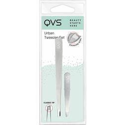 Qvs Sæt Urban Pincetter til hårfjerning Rustfrit stål Sølvfarvet (2 pcs)