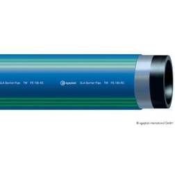 Egeplast 63 mm SLA-rør, PE100 PN16 SDR11 m/alu-kappe, blå, 6 m