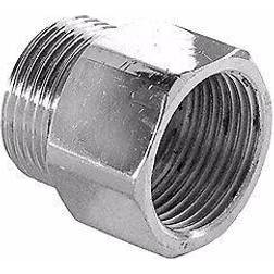 spidsmuffe 3/4'' 1/2'' Forkromet messing