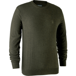 Deerhunter Kingston stickad pullover, Green Melange