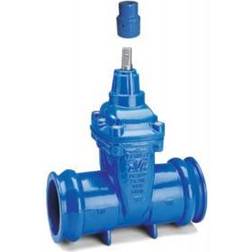 AVK 400 mm muffeventil til PVC-rør, PN16