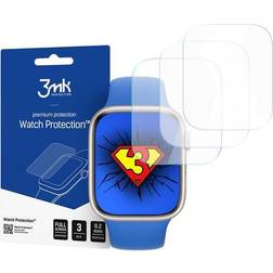 3mk FlexibleGlass Tempered Glass for Watch 4/5/6/7/SE 44/45 - 3 Pack