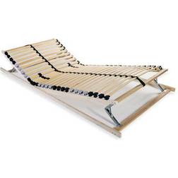 vidaXL 28 Slatted Bed Base Adjustable Head & Foot Bettrahmen
