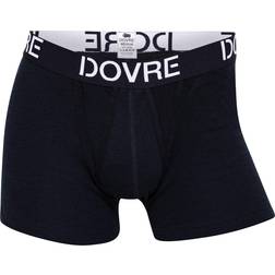 Dovre Wool Boxer With Fly - Zwart