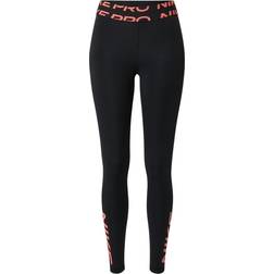 Nike Pro Dri-Fit Mid-Rise Graphic Leggings Women - Black/Magic Ember