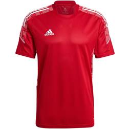 Adidas Condivo 21 Primeblue Training Jersey Men - Team Power Red/White