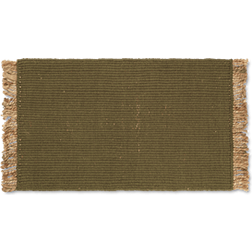 ferm LIVING Block Naturfarvet, Sort, Grøn 50x80cm