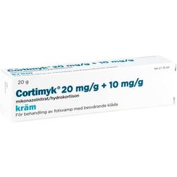 Cortimyk 20 mg/g/ 10 mg/g 20g Kräm