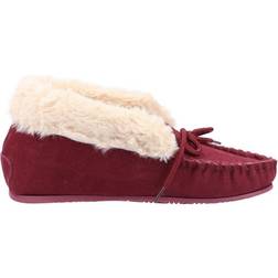 Hush Puppies Philippa Slippers - Rouge/Café/Gris