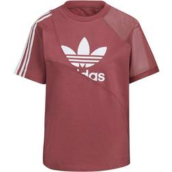 Adidas Adicolor Split Trefoil T-shirt - Quiet Crimson