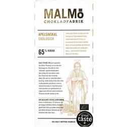 Malmö Chokladfabrik Orange Shell Dark Chocolate 65% Cocoa 80g