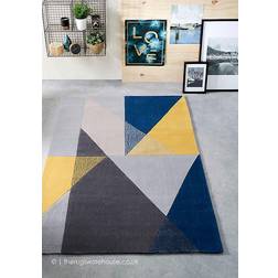 Origins Design Matters Blue, Yellow 160x230cm