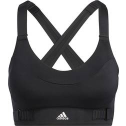 adidas FastImpact Luxe Run Bra - Black/White