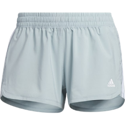 adidas Pacer 3-Stripes Woven Shorts Women - Magic Grey