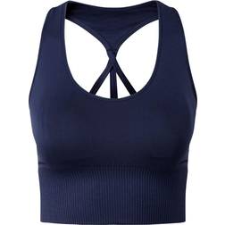 Tridri Seamless 3D Fit Multi Sport Reveal Sport Bra - Navy