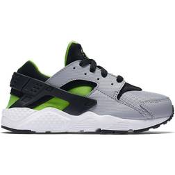 Nike Huarache Run PS - Wolf Grey/Electric Green/White/Black