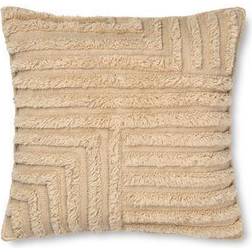 Ferm Living Crease Coussin Décoratif Beige (50x50cm)