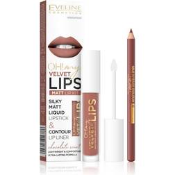 Eveline Cosmetics Oh My Lips Matt Lip Kit 012 Praline Eclair