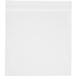 Creativ Company Sachets Transparents Plats À Fermeture Autocollante 15,5 x 16 cm 50 pcs