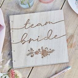 Ginger Ray Vieraskirja Team Bride Boho