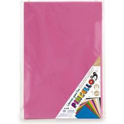 Lot de 10 Feuilles en Caoutchouc Eva 45x65 cm Rose