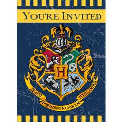 Unique Party Inbjudningskort Harry Potter 8-pack