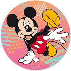 Vegaoo Spiselig kagedekoration Mickey danser 20 cm