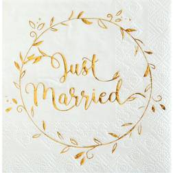 Just Married Kaffeservietter