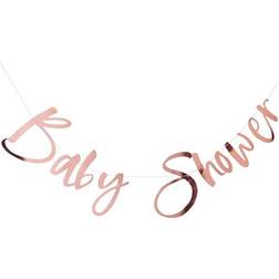 Ginger Ray Baby shower guirlande, Rosegold