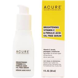 Acure ACURE Brightening Vitamin C & Ferulic Acid Oil Free Serum 1 fl. oz 30ml