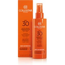 Collistar Tanning Moisturizing Milk Spray Face/Body SPF 30 200ml