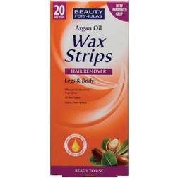 Beauty Formulas Argan Oil Wax Strips 20' 20-pak