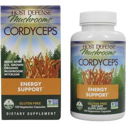 Host Defense Cordyceps Energy Support 120 Vegetarian Capsules