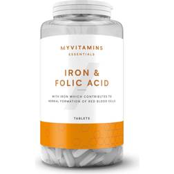 Myvitamins Iron & Folic Acid 90 Stk.