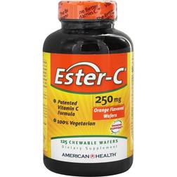 American Health Ester-C Orange 250 mg 125 Wafers