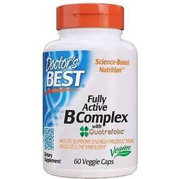 Doctor's Best Fully Active B-Complex with Quatrefolic- 30 vcaps 30 stk