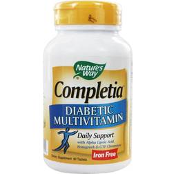 Nature's Way Nature's Way Completia Diabetic (iron-free) Multi-Vitamin 90 Tablets 90 pcs