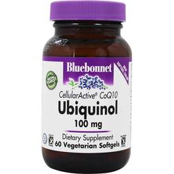 Bluebonnet Nutrition CellularActive CoQ10 Ubiquinol 100 mg 60 Vegetarian Softgels