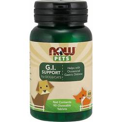 Now Foods Pets, G.I. Support 90 chewable tablets