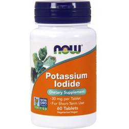 Now Foods Potassium Iodide 30 mg 60 Tablets 60 stk