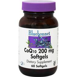 Bluebonnet Nutrition CoQ10 200 mg 60 Vegetarian Softgels