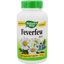 Natures Way Feverfew Leaves, 380 mg (180 Capsules)