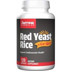 Jarrow Formulas Red Yeast Rice plus Co-Q10 120 Capsules