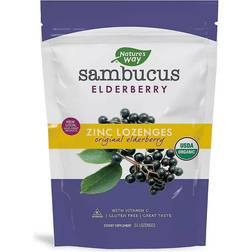 Nature's Way Nature's Way Organic Sambucus Zinc Lozenges 24 Lozenges