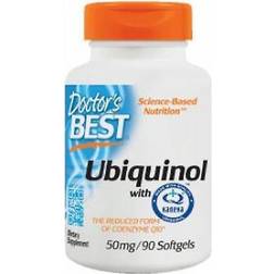 Doctor's Best Ubiquinol with Kaneka QH, 50mg 90 softgels