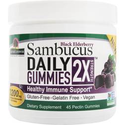 Nature's Answer Sambucus Daily Gummies 2X Strength 45 Pectin Gummies