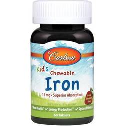 Carlson Labs Kid's Chewable Iron 60 tablets