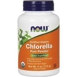 Now Foods Certified Organic Chlorella Powder 4 oz